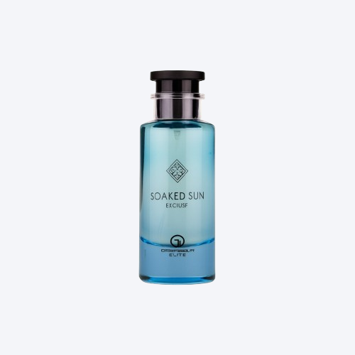 Perfume árabe Soaked Sun Exclusif – frasco azul 100ml
