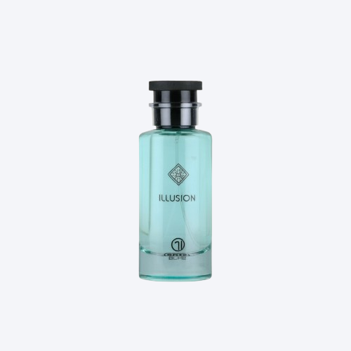 Perfume árabe Illusion – frasco azul claro 100ml